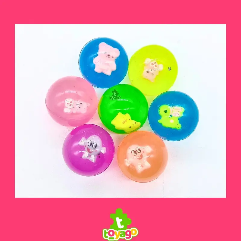 Bola bekel Jumbo 5 Pcs/ Bola Bekel Motif boneka (Bola bekel 45 Toyago toys) 1