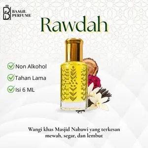 Parfum RAWDAH Madinah by Baagil Parfum [6 & 12 ml]