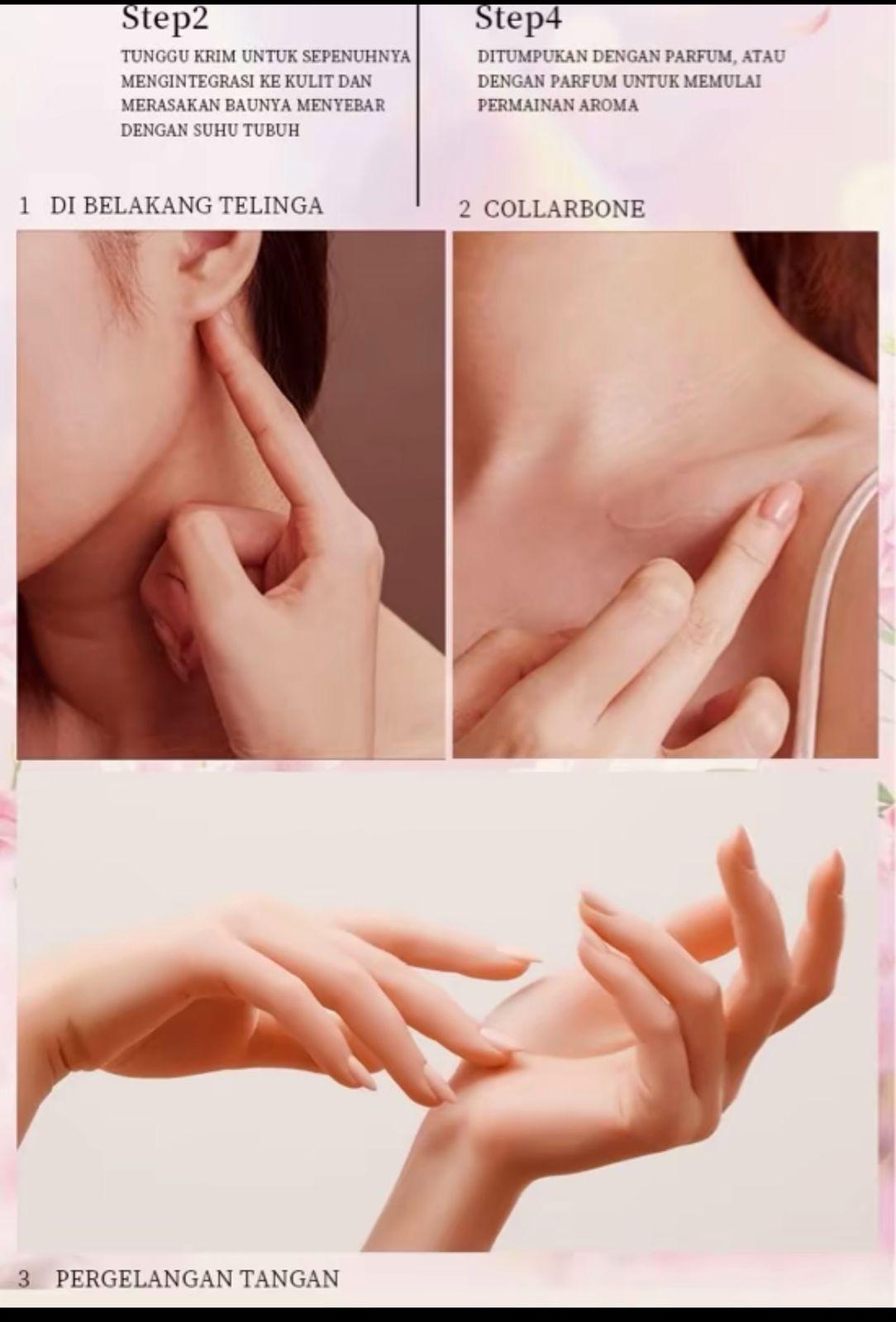 YZS Parfum Padat Wanita Kekinian  Wangi 24 Jam! BPOM Terdaftar, Alkohol-Free & Vegan, Aroma Segar Bunga & Lemon Manis Wanginya Perfume Perempuan Wanita Cewek  Dewasa Murah Lembut Pria Parfum Wanita Long Hour