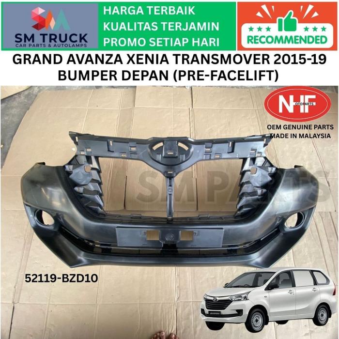 Jual (NHF MALAYSIA) BUMPER BEMPER DEPAN GRAND AVANZA GREAT XENIA ...