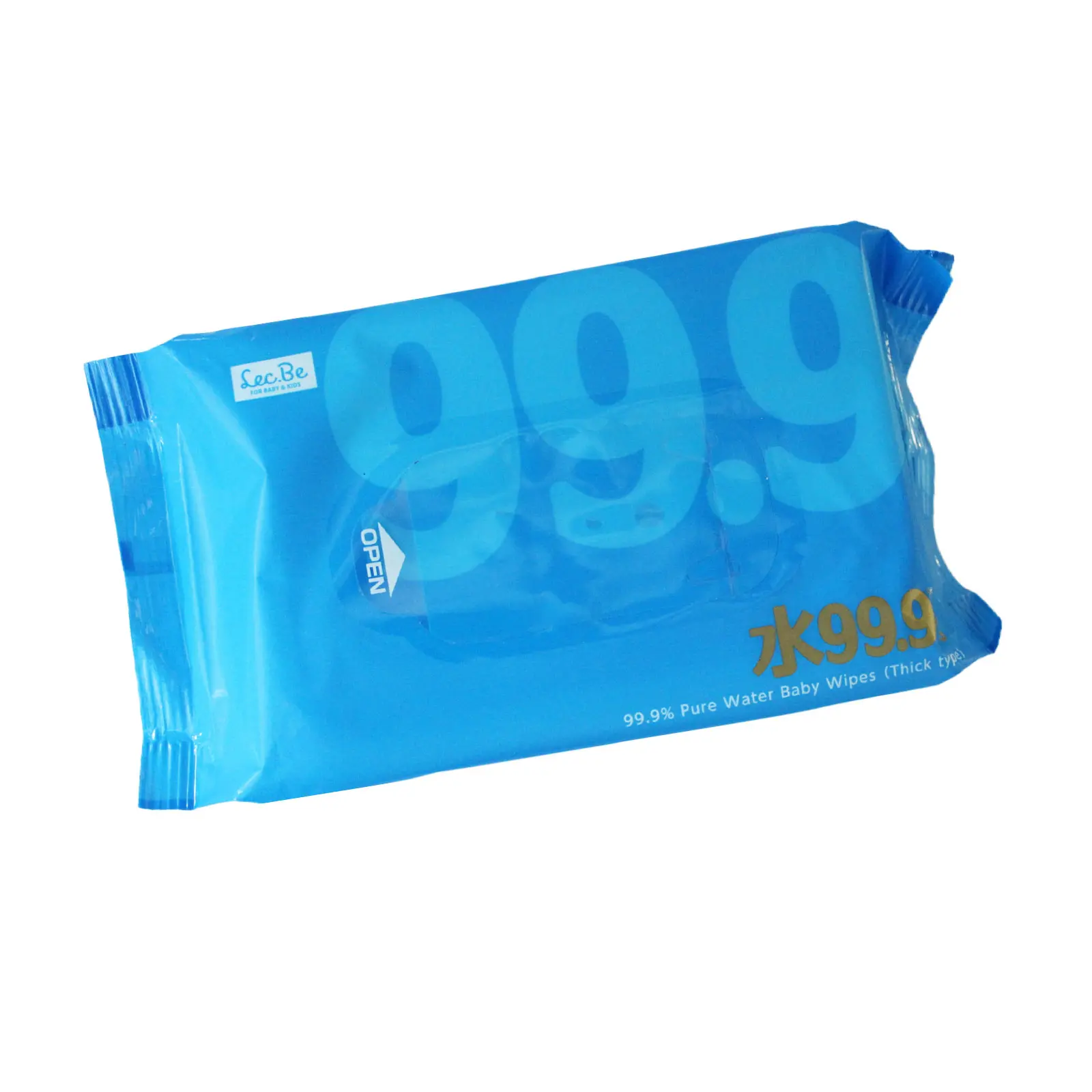 LEC 99.9-Percent Pure Water Baby Wipes (Thick Type)