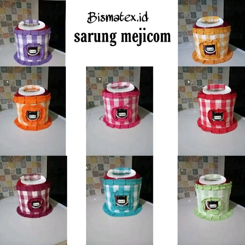Sarung magicom tenun kotak lapis busa 0