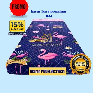 Promo!! kasur busa termurah berkualitas D23 anti kempes ukuran L90xP180xT10cm
