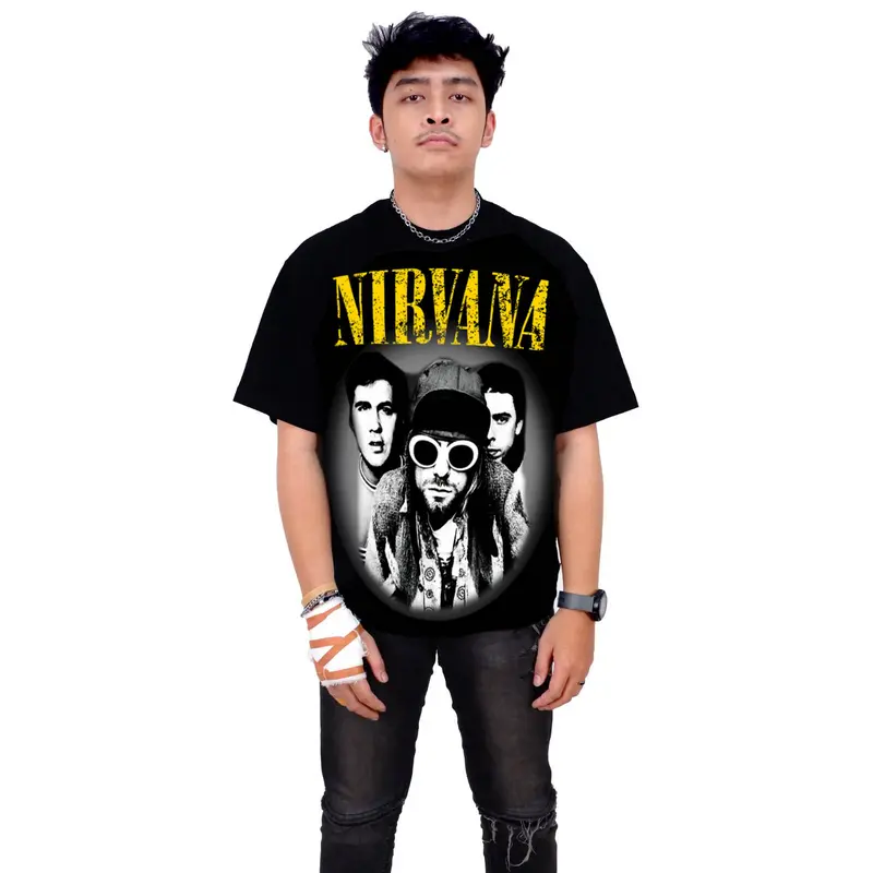BIG OVERSIZE T-SHIRT NIRVANA EDITION YH BOOTLEG 4