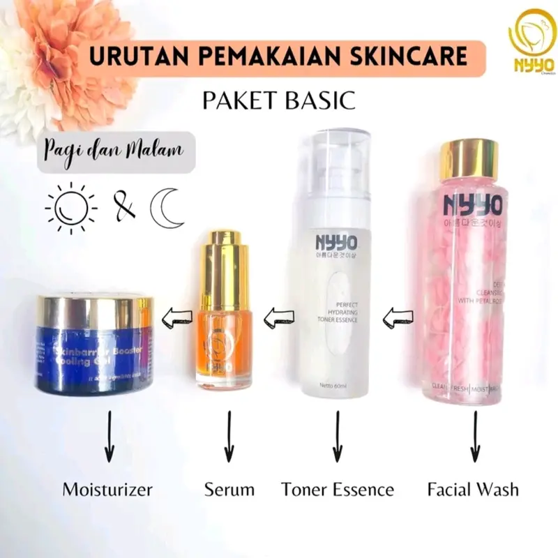 NYYO COSMETICS PAKET BASIC 2