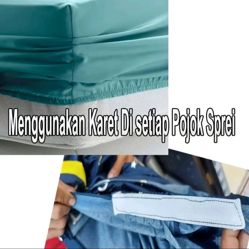 Sprei Aesthetic Size 120 160 180 / Sprei Motif Anak, Dewasa Free Sarban & Sargul Kain 2
