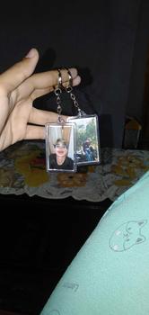 Product Review of Gantungan Kunci Custom Foto Bebas Bahan Akrilik Bening Tebal Ganci Chains from i**_ 0