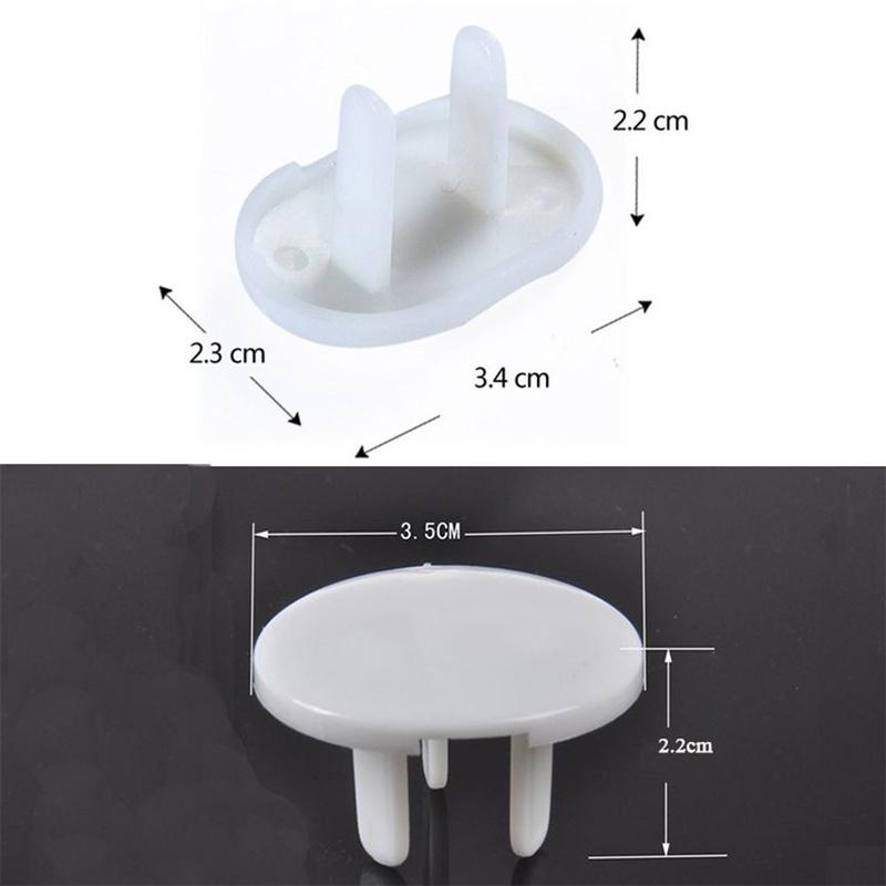 20 Pcs Point Child Protective Safety Proof Outlet Covers Socket Plug 3