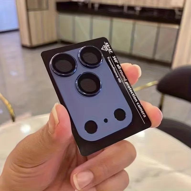 1 Miếng dán bảo vệ cho iPhone 18 17 Pro Max/iPhone 17 Pro/17, phủ kín toàn bộ, siêu mỏng, bảo vệ ống kính camera, khung kim loại, hàng mới,lens,0.5,điện,thoại,Phim,Ống