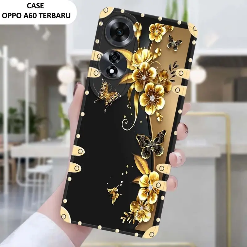 (CH) Case Oppo A60 Fashion Case Softcase Macaron Protect Camera Kesing Hp Casing Hp pelindung Hp BISA COD Penutup Lentur Protection 1