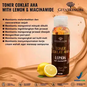 [GITASKINORI] TONER COKLAT VIRAL AHA KELUPAS BPOM