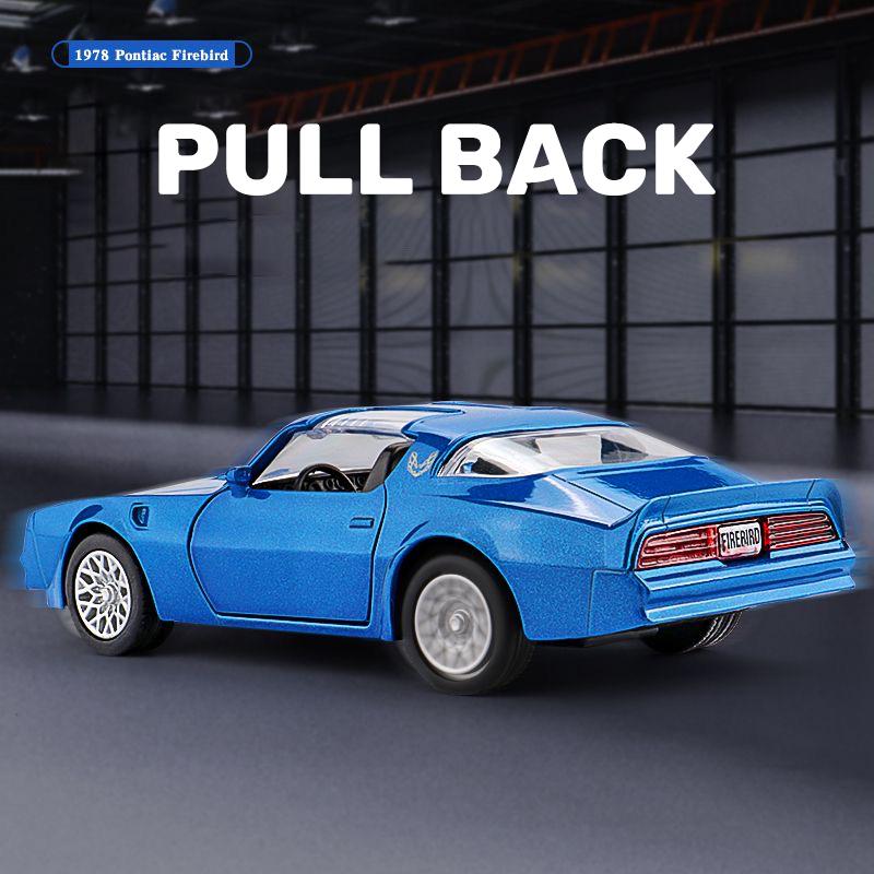 Product Introduction of 1:36 Scale Pontiac Firebird Alloy Car Model Diecast Car Toys for Boys Birthday Gift Kids Toys Car Collection 7