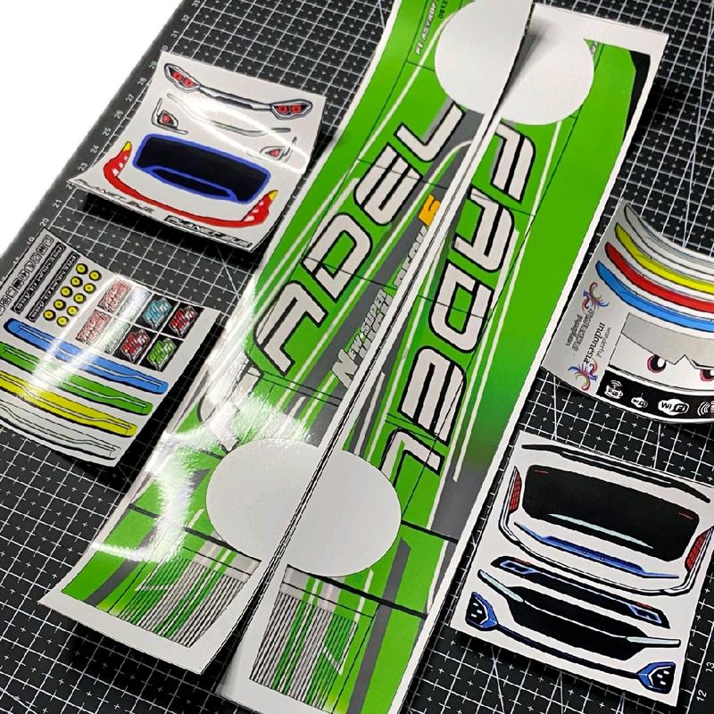 sticker livery maudi lengkap dengan headlamp jb 3 dan jb 5/ sticker miniatur bus basuri livery maudi lengkap Paper Stationery Car 0