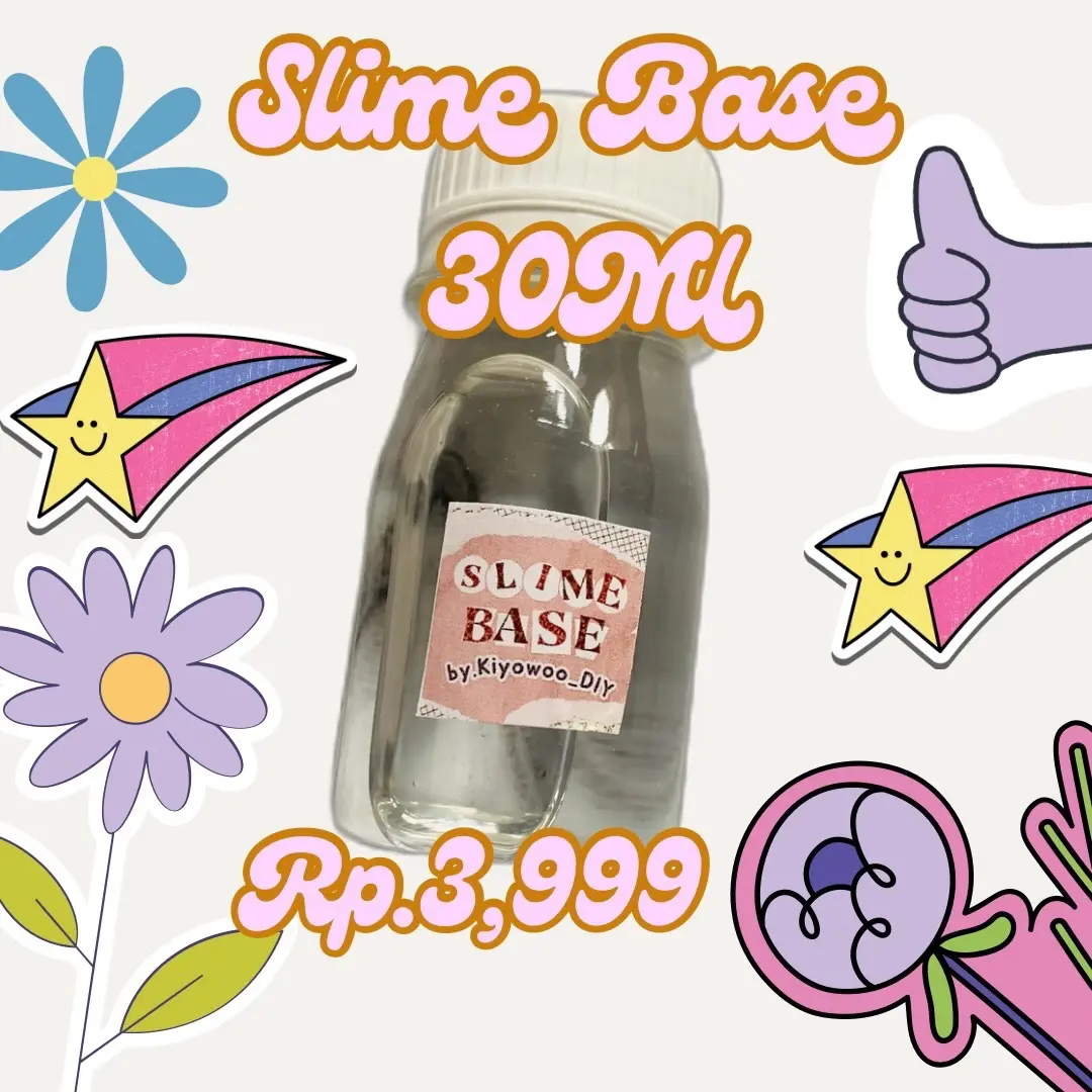 SLIME BASE 30ml PENGAWET SLIME bikin slime strechy dan lembut