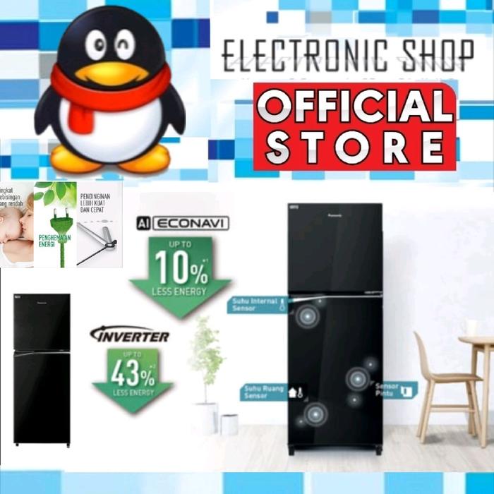 Gambar Panasonic Nr Bb201Q-Pk Kulkas Inverter Econavi 2 Pintu 196L - Nr Bb201 - Garansi Resmi dari E Three Shop Kota Administrasi Jakarta Utara Tokopedia