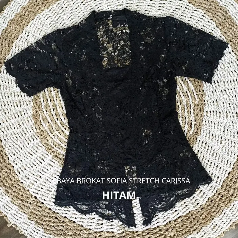 kebaya anak lengan pendek umur 4-8 bahan burkat halus nyaman di pakai Fashion 1