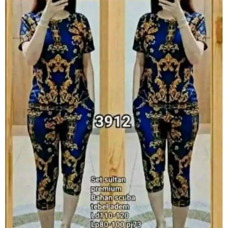 SETELAN WANITA MOTIF SULTAN // BAJU TIDUR WANITA DEWASA TERBARU & TERLARIS 2023 VIRAL