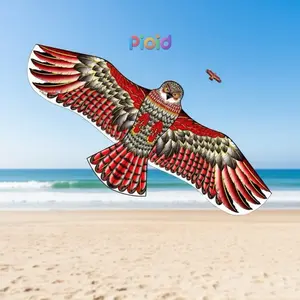 LAYANGAN ELANG Jumbo Mainan Layang Lipat Burung Elang Bahan Polyester Ripstop Anti Air Desain Detail Ukuran 1,1M-1,6M Bonus Tali Benang