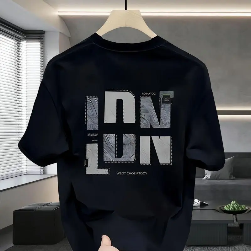 T-shirt Pakaian Atasan Baju Kaos Oversize Pria Hitam Dewasa Terkini Distro Original Keren Lengan Pendek Premium C903 3