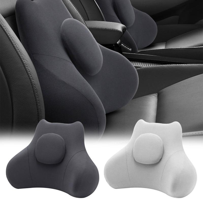Product Introduction of Memory Foam Waist Pillow Car Lumbar Support Cushion Driver Auto Seat Back Cushion Waist Support Relieve igue 38
