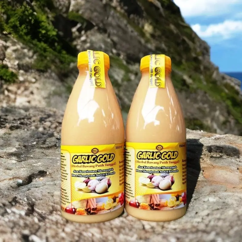 Garlic Gold Jus Bawang Putih Tunggal (Paket 2 botol) Juice Jus 3