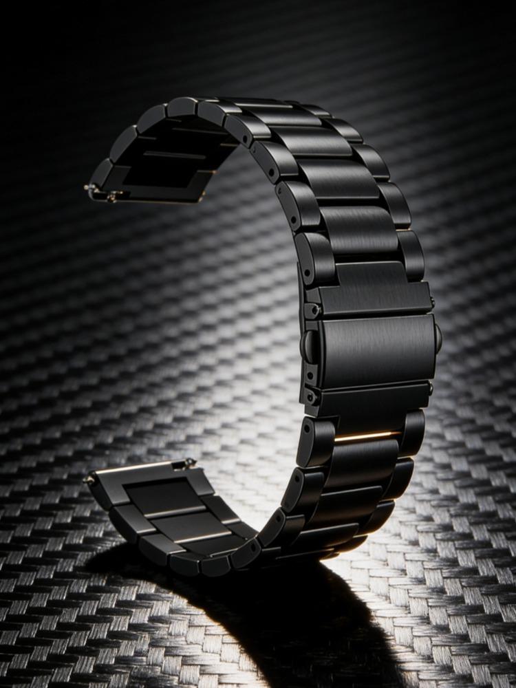 Tiga tali baja ukuran 20mm tali yang dapat dilepas tali jam tangan pintar tahan air H13 / GT4PRO Wearable Accessories