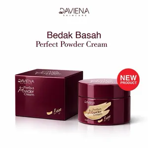 [Dapat 1 ] Bedak Basah | Perfect Powder Cream 10gr Daviena Skincare