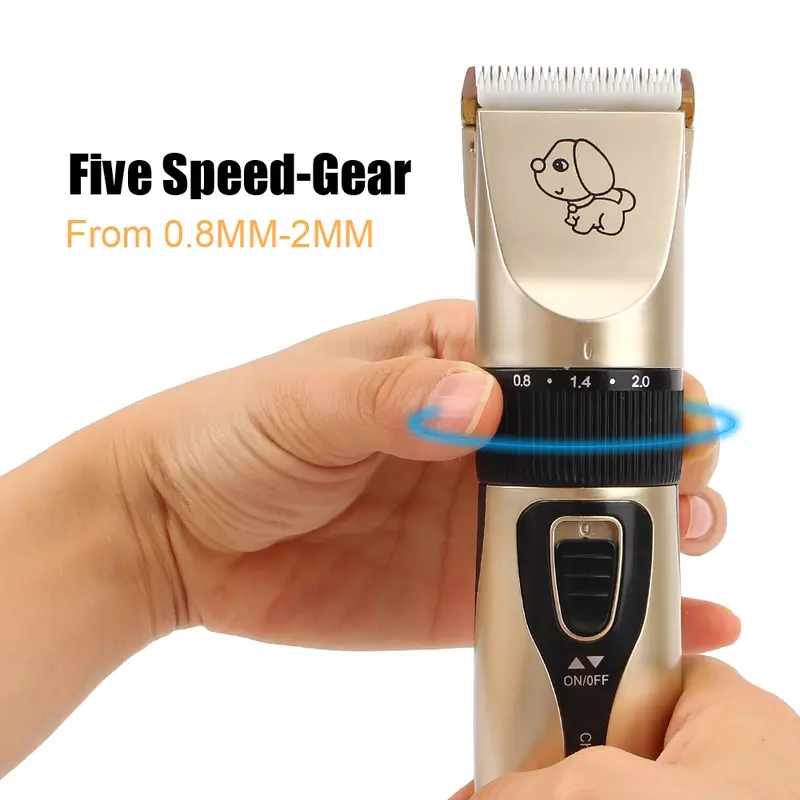 Cukur Bulu Anjing Alat Cukur Bulu Kucing Mesin Cukur Domba Kambing Kucing Pet Clipper Pencukur Bulu Kucing Pet Clipper Grooming Hewan Anjing Kucing Kelinci Domba Kambing Alat Cukur Bulu Hewan Pet 5