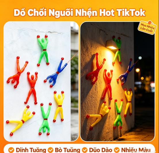 Leo tường người nhện đồ chơi giải nén đồ tạo tác cọ dính trẻ em cậu bé sáng tạo…