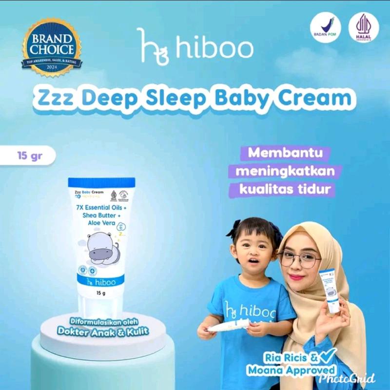 hiboo Zzz Deep Sleep Baby Cream 15g 0