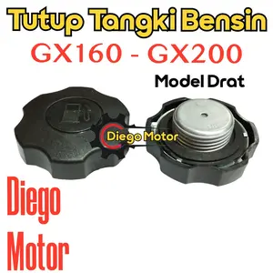 GX160 GX200 Tutup Tangki Bensin Model DRAT Mesin Penggerak Bensin 5,5Hp 6,5hp