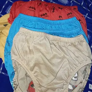 3 Pcs dan 6 Pcs Celana Dalam Anak Laki Laki Usia 1-8 Tahun Motif Karakter