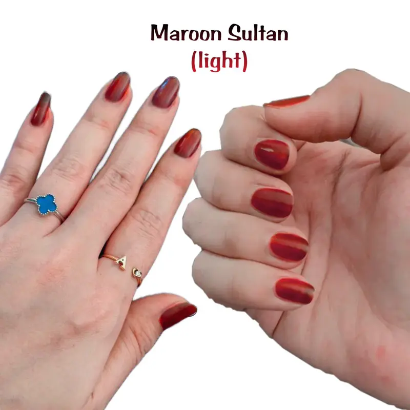 Rahma Henna Glow Series / Maroon Sultan / red glow / glow series / innai / innai mahal 2