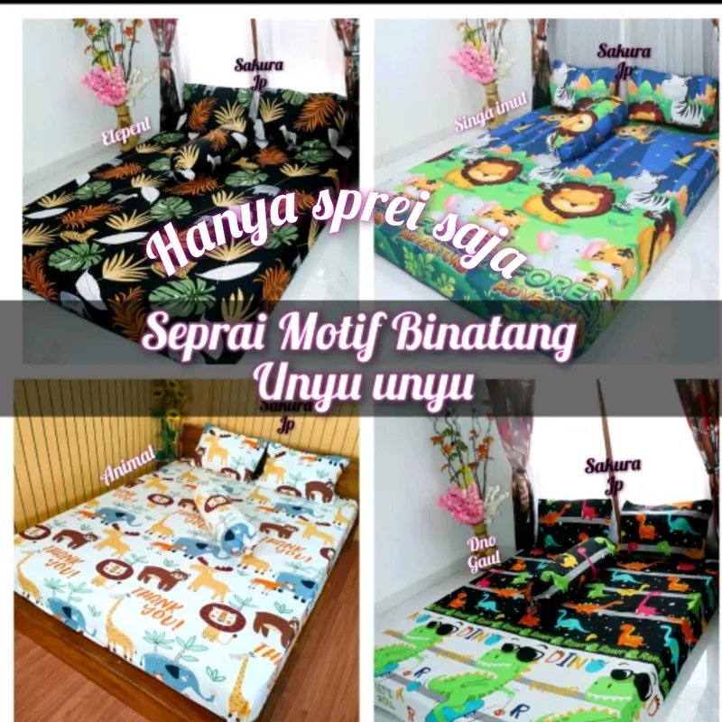 Seprai saja motif binatang kesukaan anak 1