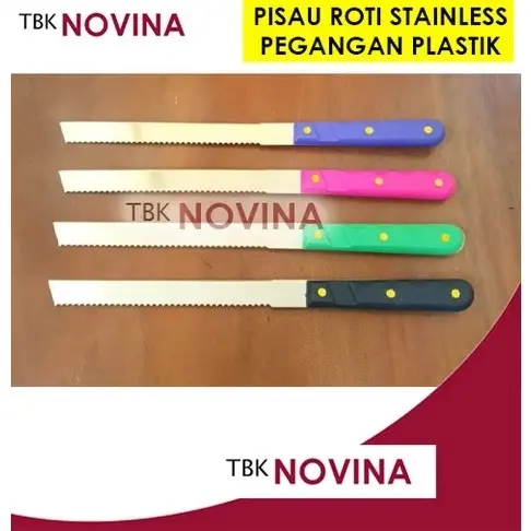 PISAU ROTI GAGANG PLASTIK 30cm