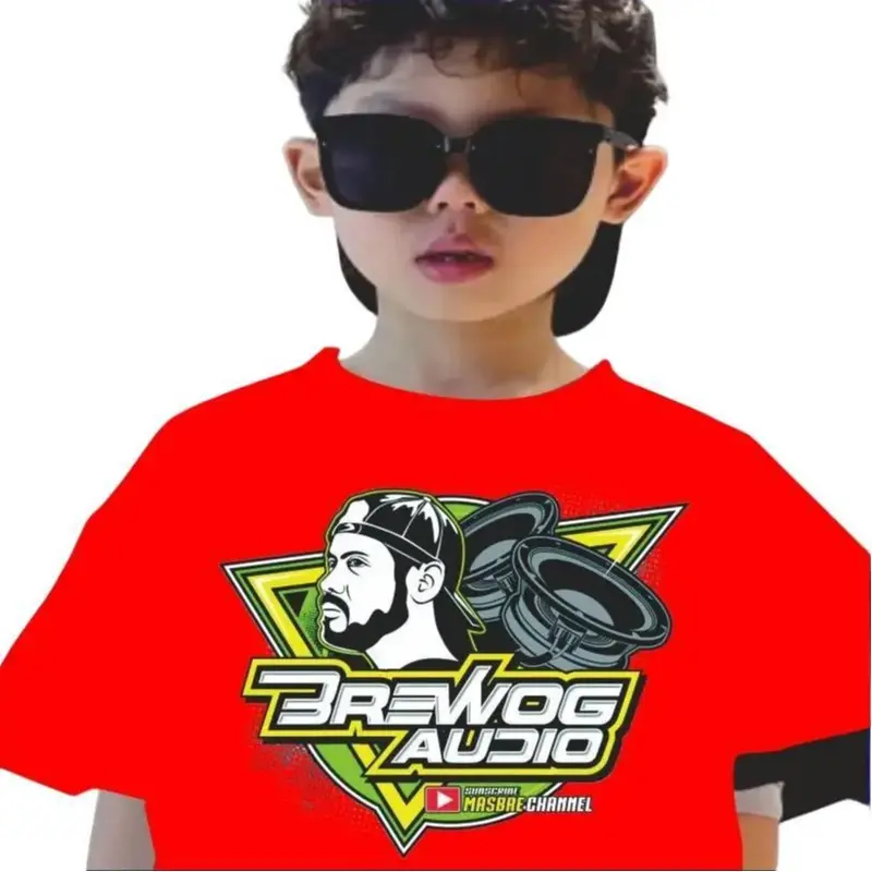 Kaos Brewog Audio Sound System Horeg Viral Lengan Pendek Distro 1