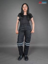Gambar [COD] Celana kerja lapangan proyek K3 tambang celana panjang Wearpack Safety Warna Hitam pria wanita Katun - S dari Juragan Wearfacts Store Kab. Cilacap 3 Tokopedia