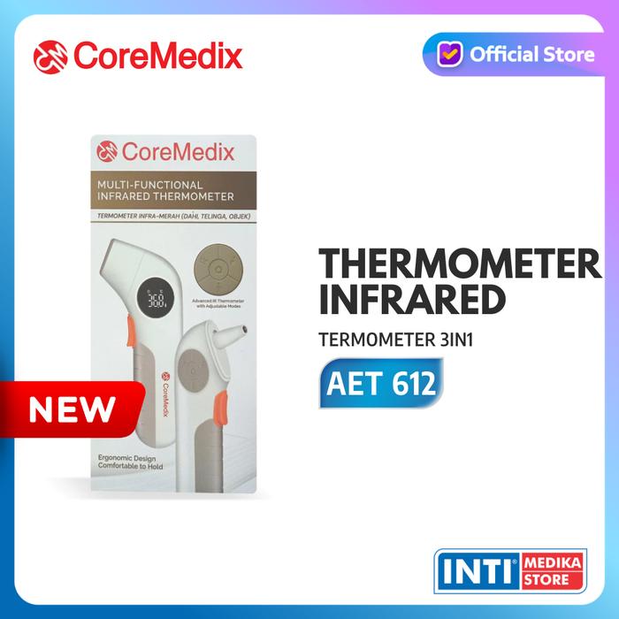 Promo COREMEDIX - Thermometer Infrared AET612 dengan 3 Mode Sensor ...
