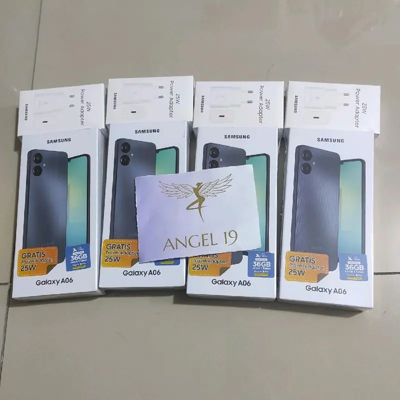 SAMSUNG GALAXY A06 6/128 - GALAXY A06 4/128 GB - SAMSUNG GALAXY A06 4/64 GB GARANSI RESMI 5000 mAh Bluetooth Kamera 1