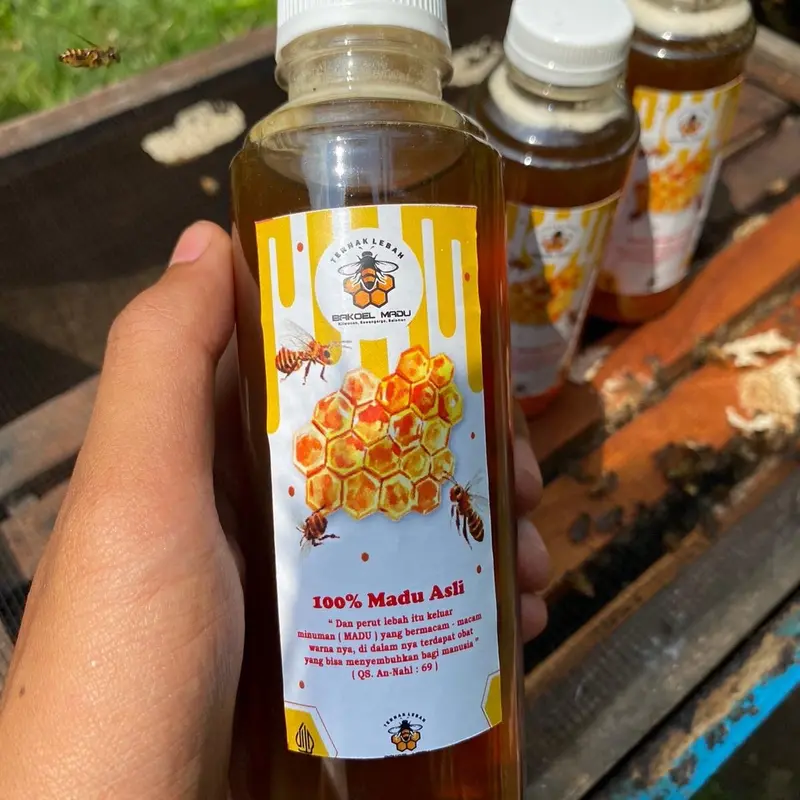 Madu Asli 100% Murni Mellifera Tanpa Campuran 250ml Honey Manis Syrup 0