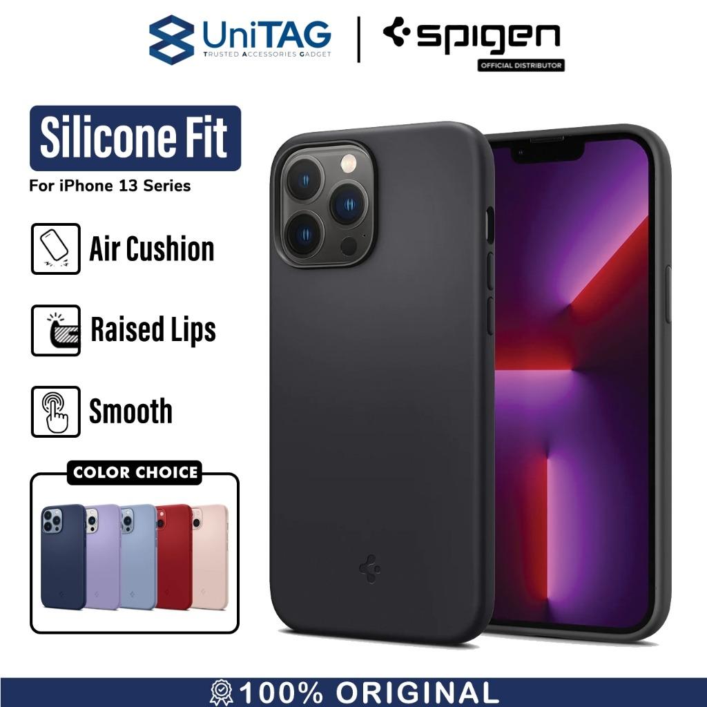 Case iPhone 13 Pro Max Mini Spigen Silicone Fit Slim Soft TPU Casing