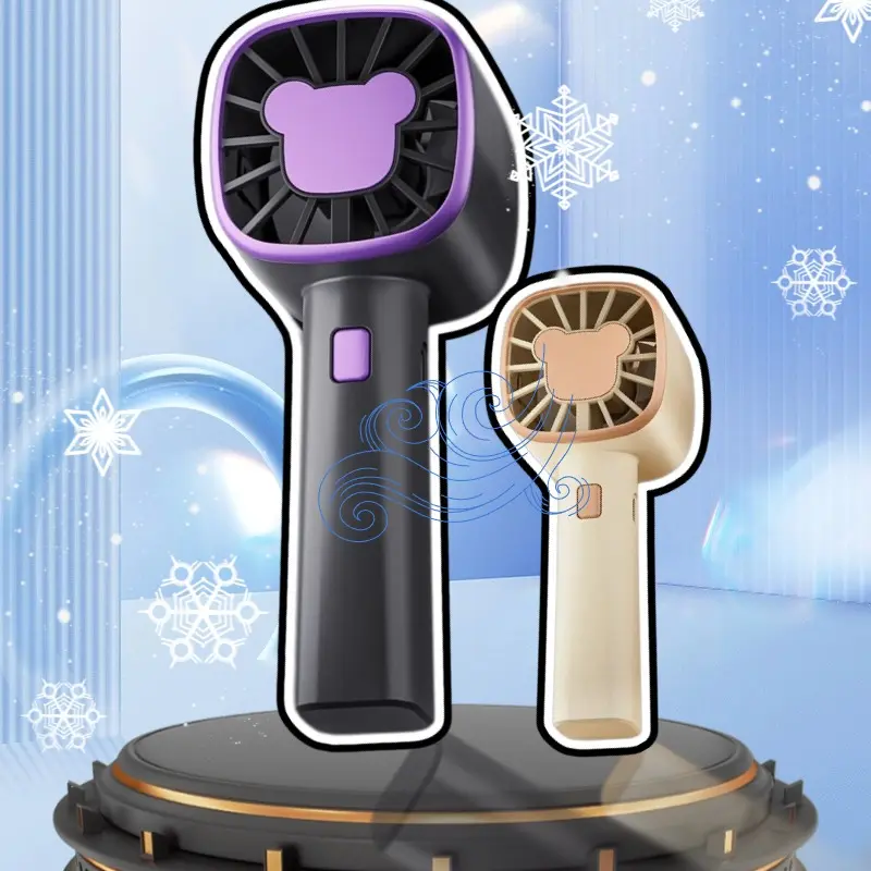 F 12 USB charging, handheld fan, cartoon, suitable for students, office, hairdressing, mobile phone, car charging, mini fan, portable, new 2025, discount,
