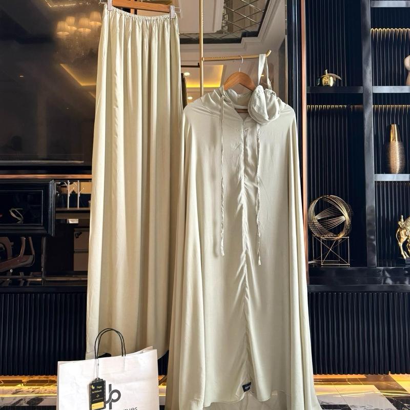 Mukena Daniella Journey Mukena Travel Polos Journey Dewasa Lebaran Mukena Muslim Nyaman 5