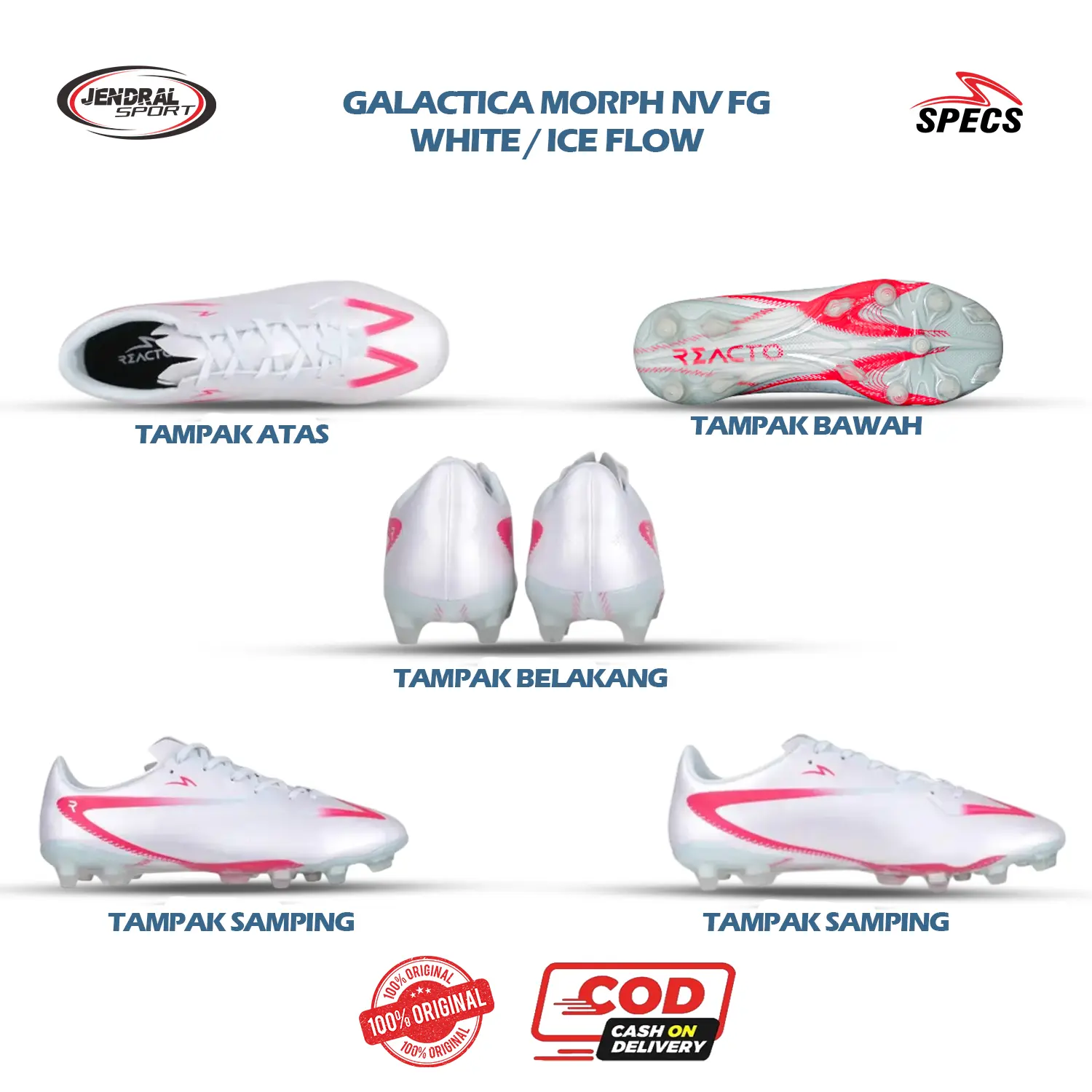 SEPATU BOLA DAN FUTSAL GALACTICA MORPH NV SERIES