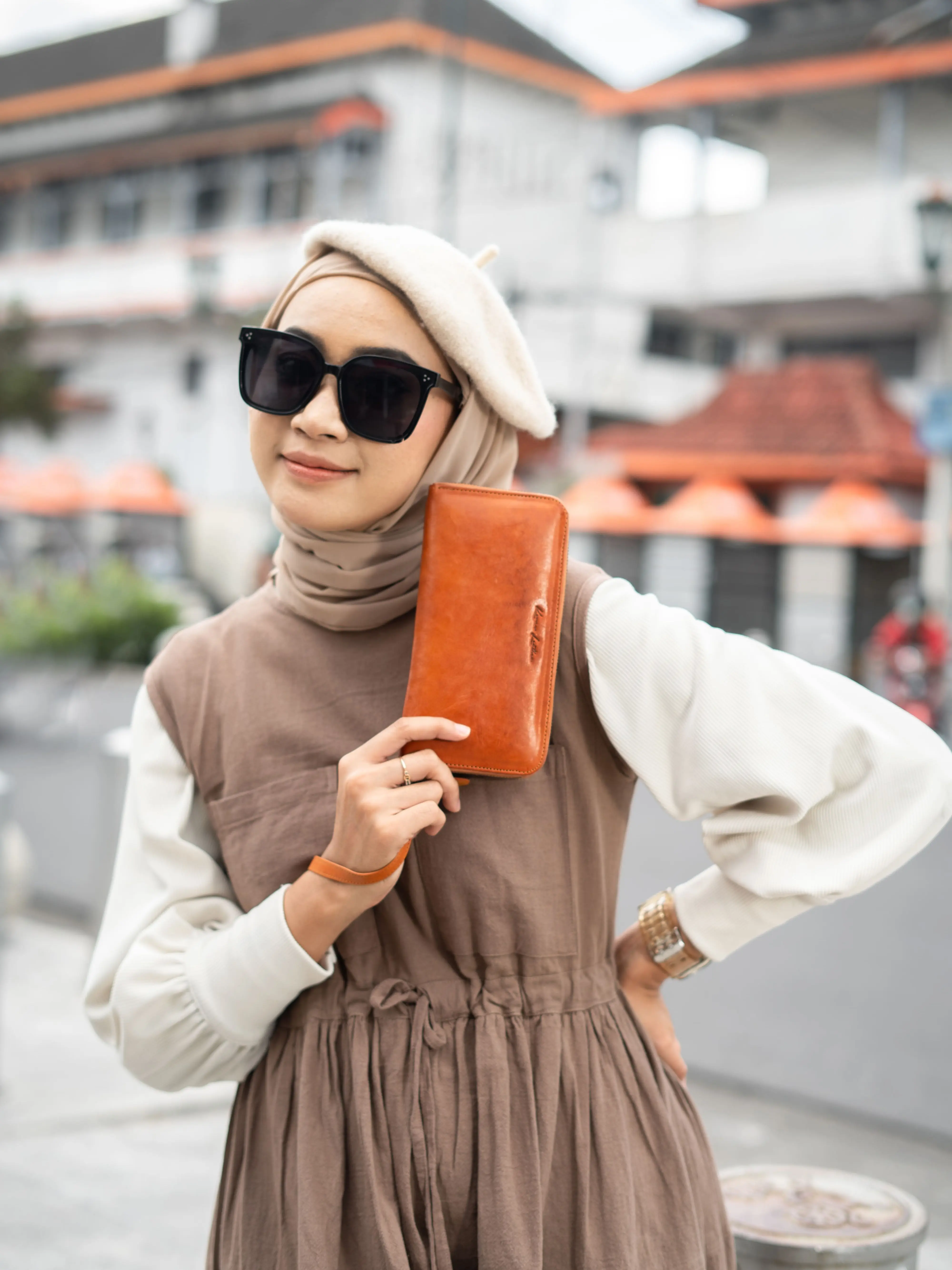 Dompet Panjang Wanita Kulit Asli Premium RITS Nabati - Kenes Leather