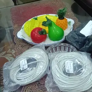 Kabel LAN Cat5 5M/10M/15M/20M/30M/40M/50M Outdoor Indoor Kabel Patch Cord UTP RJ45 CAT5 Komputer Broadband  1000MBS WIFI CCTV Kamera