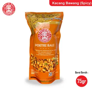 Poetri Bali Kacang Kapri Bali Spicy 75gr