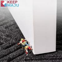 Gambar KEEP MAJU 45X75CM Keset Pintu Masuk / Keset Anti Slip / Karpet Untuk Area Komersial / Door Mat Depan Rumah - ABU-ABU, 45X75CM dari Keepmaju karpet official Kota Tangerang 4 Tokopedia