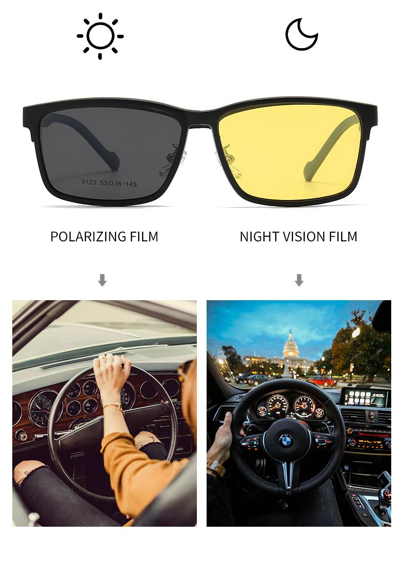 Product Introduction of Magnetic suction sleeve polarized sunglasses,night vision goggles, sunglasses clip, female frame trend,Driving Glasses,That Can Be Worn over Other Glasses Fit,Over Glasses Sunglasses, polarized style sunglasses,Anti UV Shades Eyewear Fashion, 2