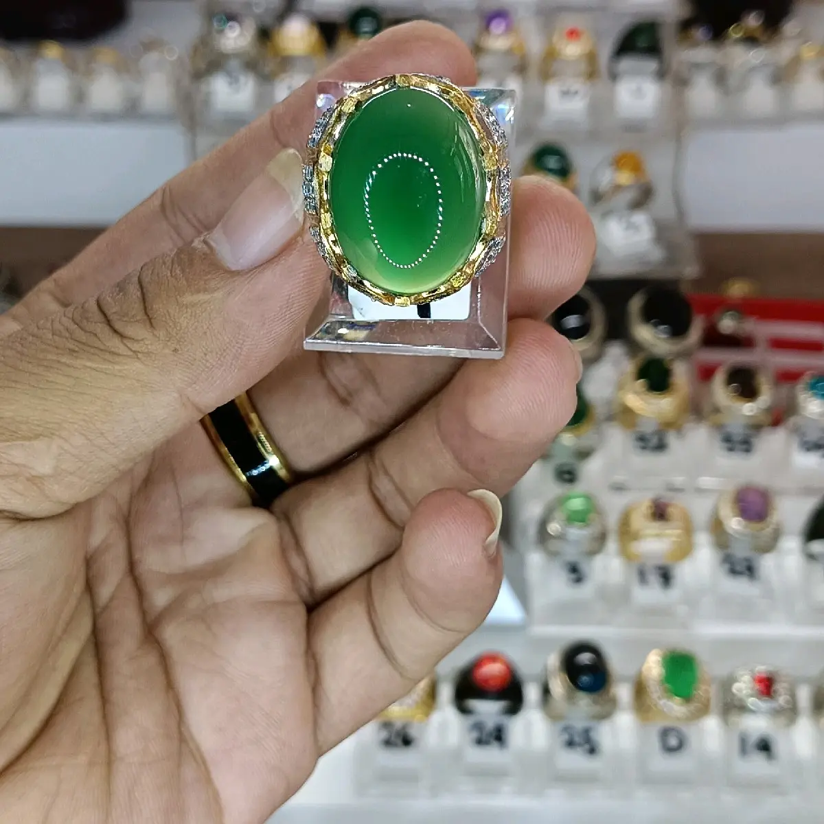 BATU AKIK IJO GARUT super mewah